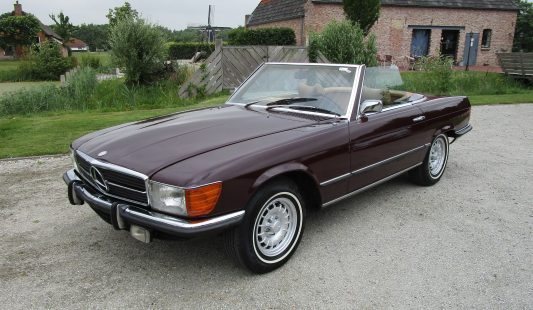 Mercedes W107 350 SL 1972 — SOLD