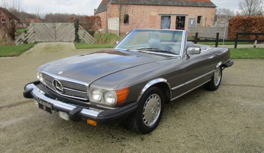 Mercedes W107 380 SL 1982 — SOLD