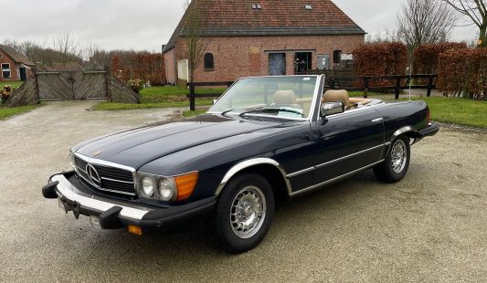 Mercedes W107 380 SL 1982 — SOLD