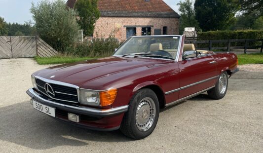 Mercedes W107 500 SL 1982