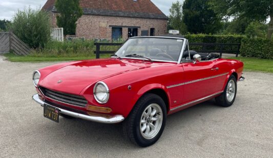 Fiat 124 Sport Spider 1968 — SOLD